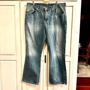 CINCH MEN'S DOOLEY BOOT CUT JEANS Size 38x30‎